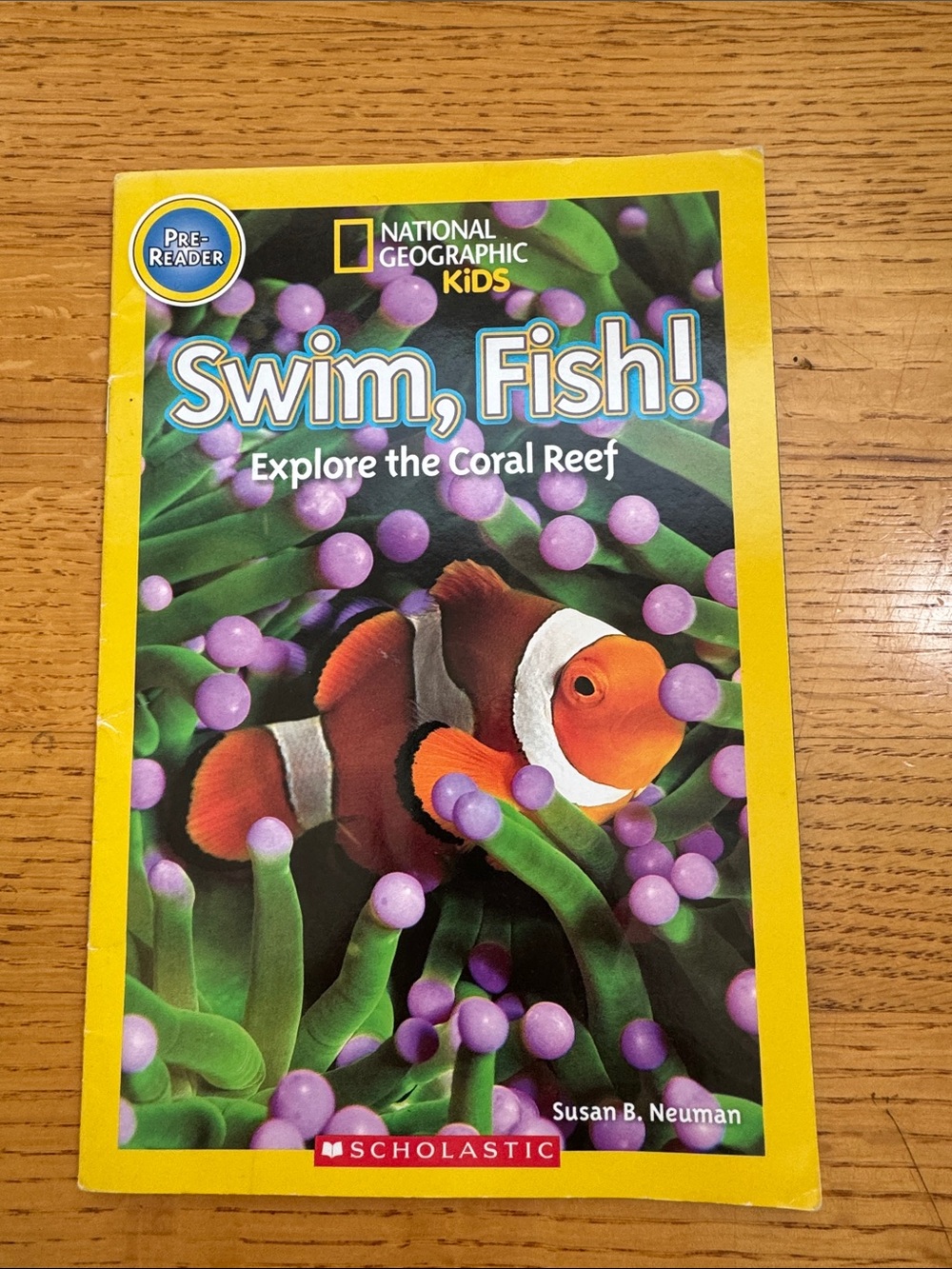 National Geographic Swim, Fish! Coral Reef Book
